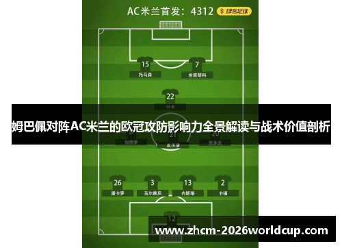 姆巴佩对阵AC米兰的欧冠攻防影响力全景解读与战术价值剖析 姆巴佩对阵AC米兰的欧冠攻防影响力全景解读与战术价值剖析